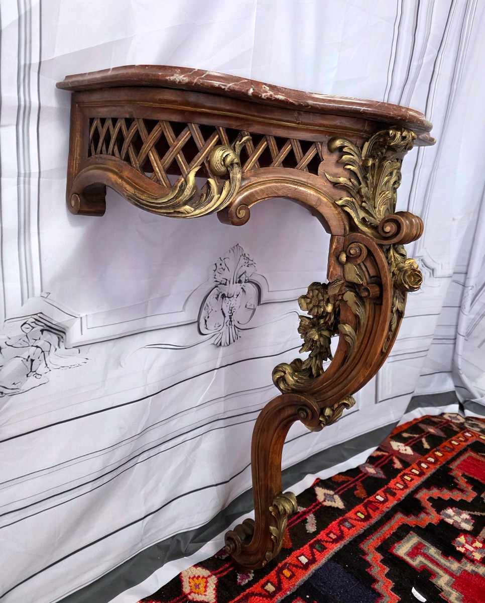 Console XV 19th Century-photo-2