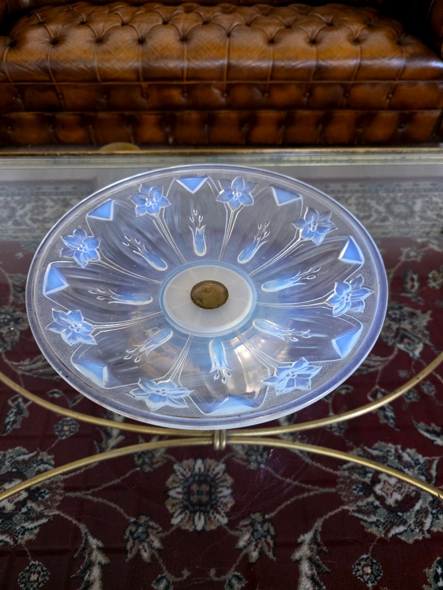 Coupe A Fruit Opalescent France Ezan Sabino Etling-photo-4