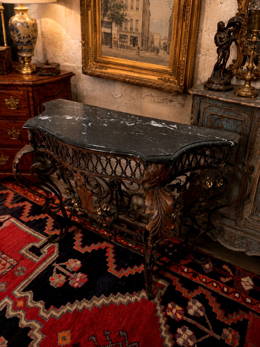 Console En Fer Forgé-photo-2