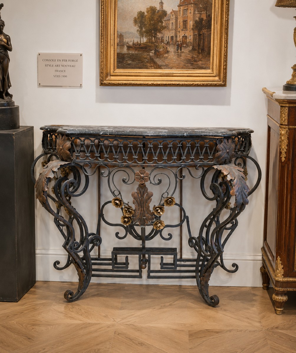 Console En Fer Forgé