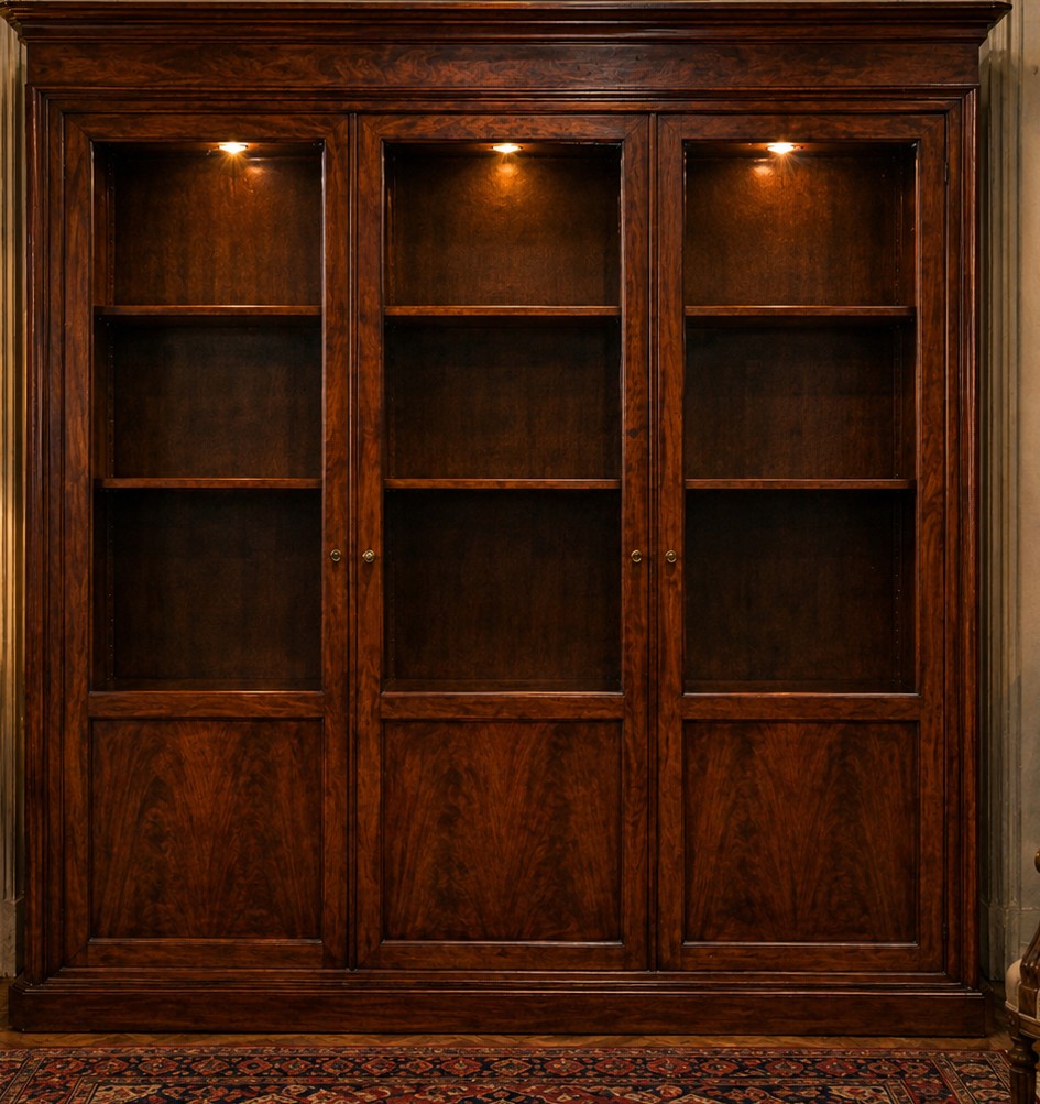 19th Century Mahogany Bookcase-photo-2