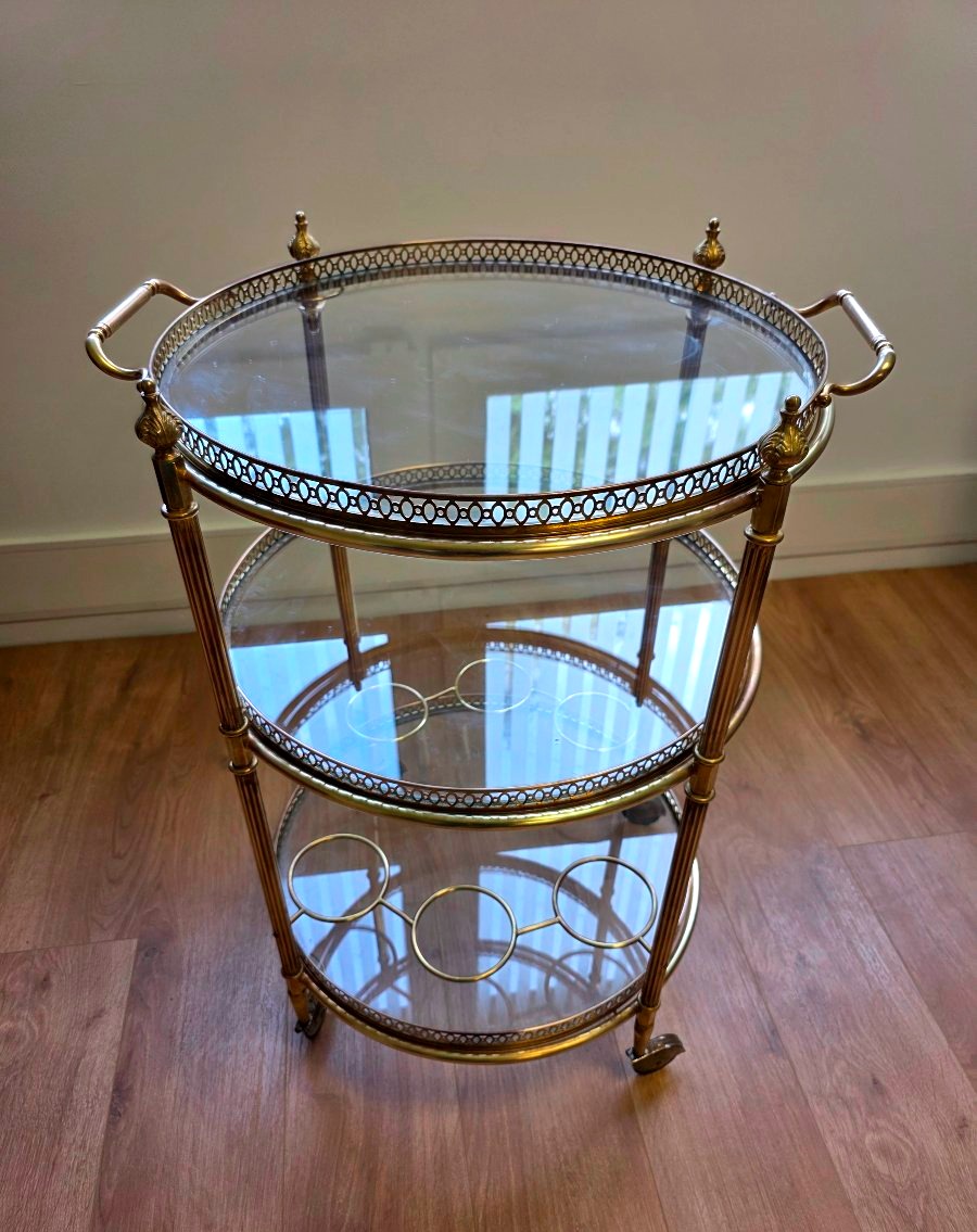 Bagués Round Serving Cart-photo-3