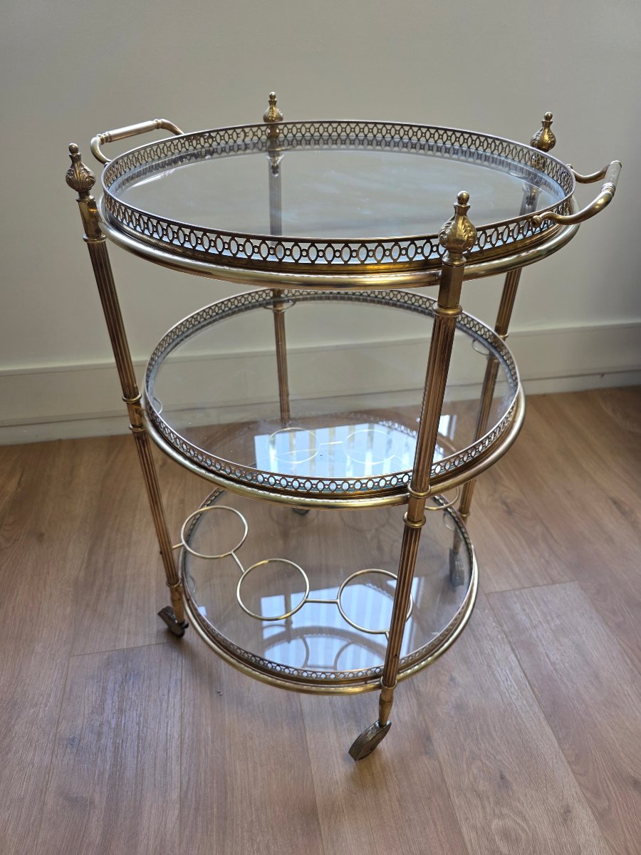 Bagués Round Serving Cart-photo-3