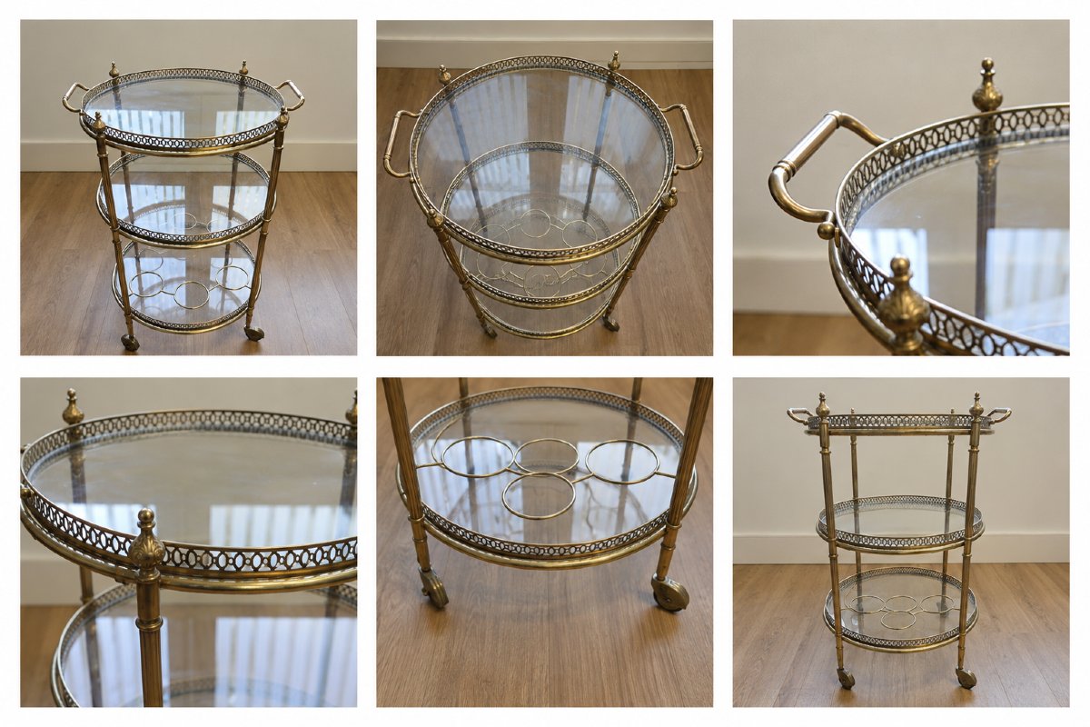 Bagués Round Serving Cart-photo-6