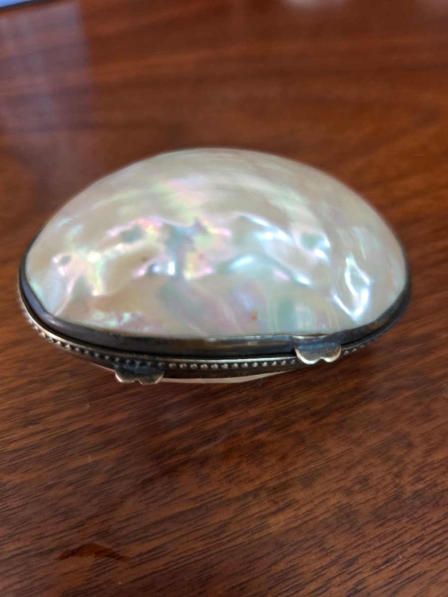 19th-century Mother-of-pearl Egg