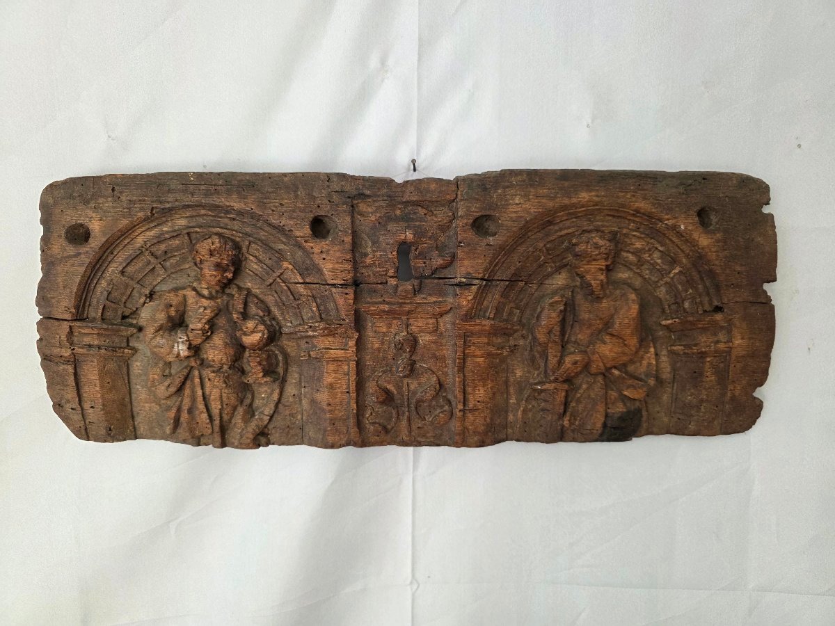 16th-century High Period Wood Panel-photo-2