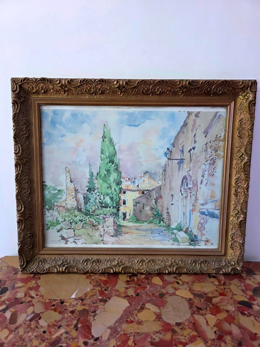 Watercolor By Jacques Godard -photo-2