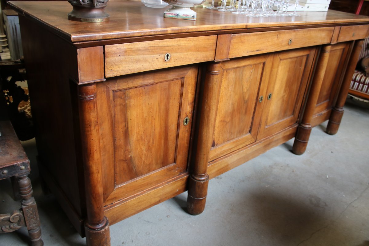 Empire Walnut Sideboard XIX-photo-2