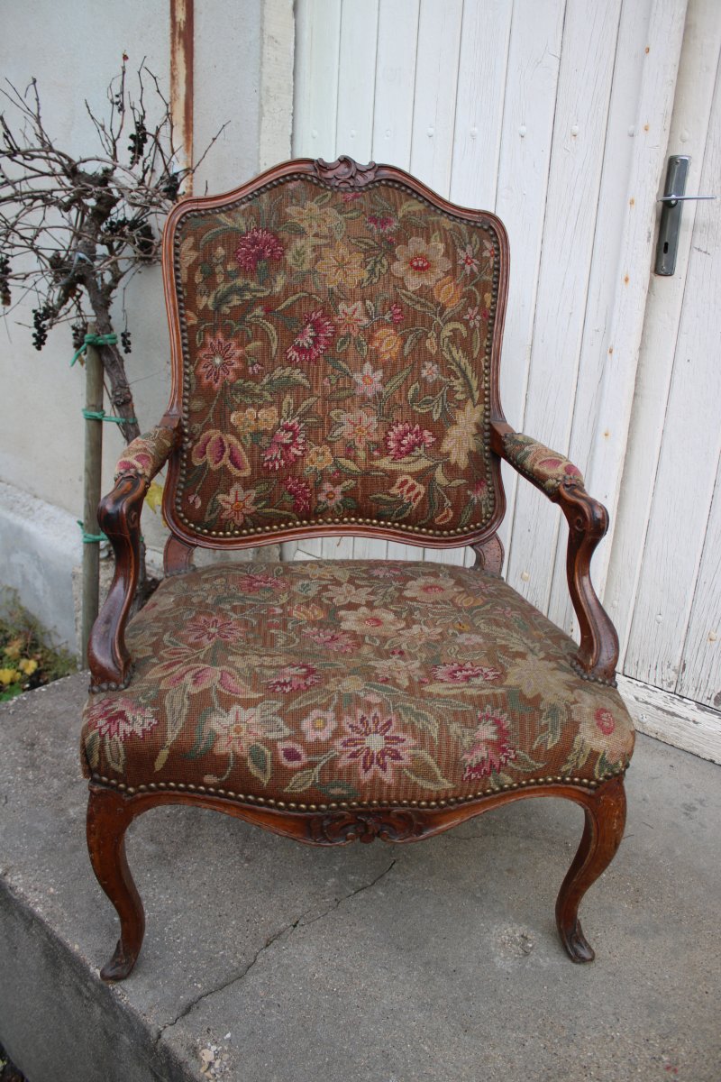 Armchair D XV Time Stamped Cresson-photo-7