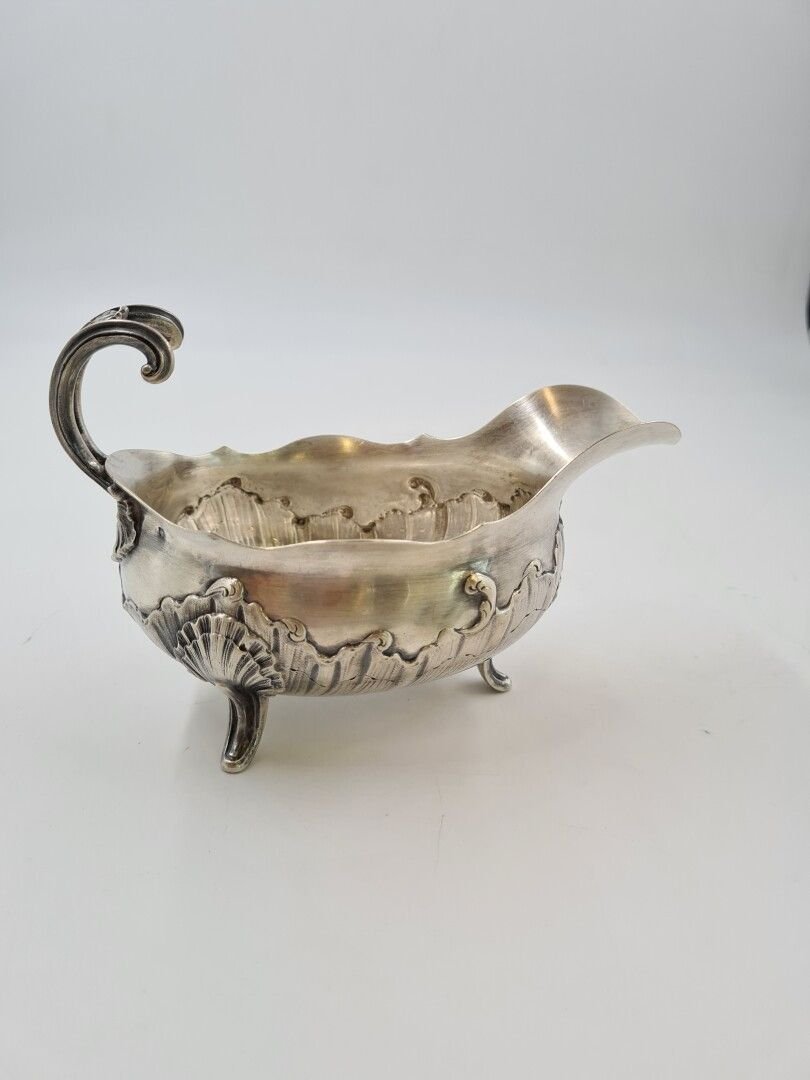 Saucières En argent 19e siècle