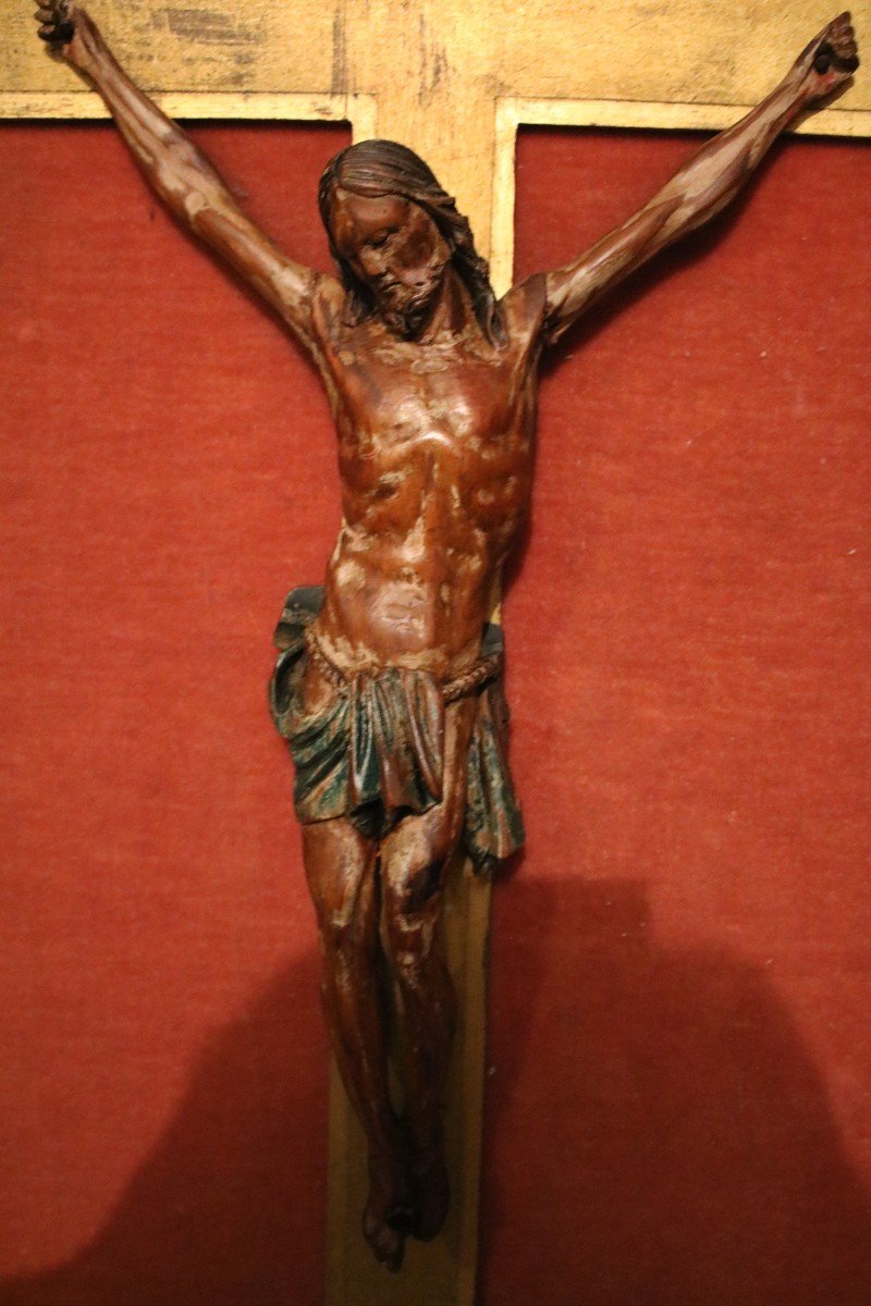 Christ En Bois   17 éme siècle-photo-4