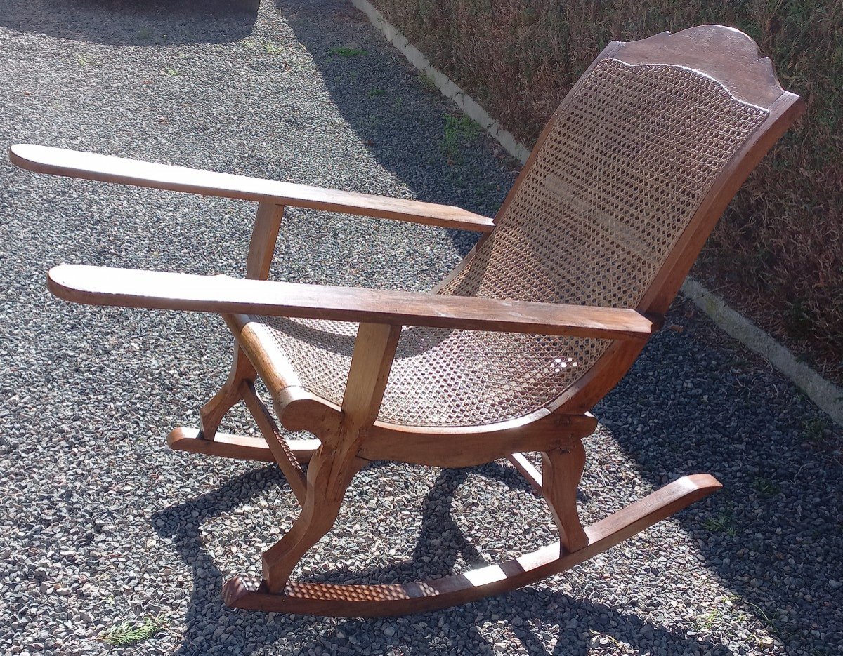 Rocking Chair Said From Planters Late Nineteenth-photo-2