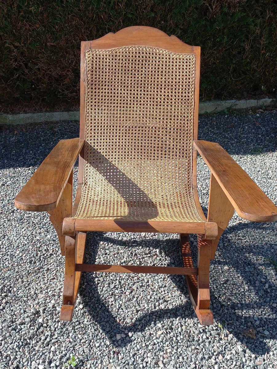 Rocking Chair Said From Planters Late Nineteenth-photo-2