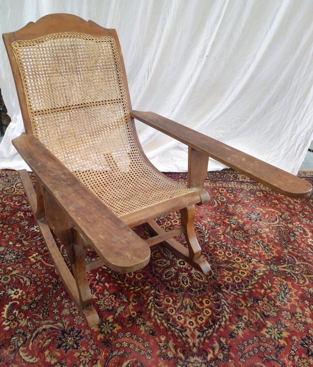 Rocking Chair Said From Planters Late Nineteenth-photo-5
