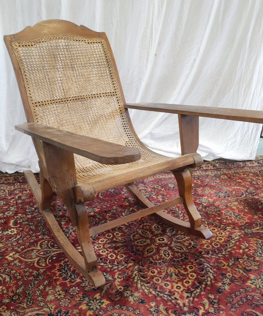 Rocking Chair Said From Planters Late Nineteenth-photo-8