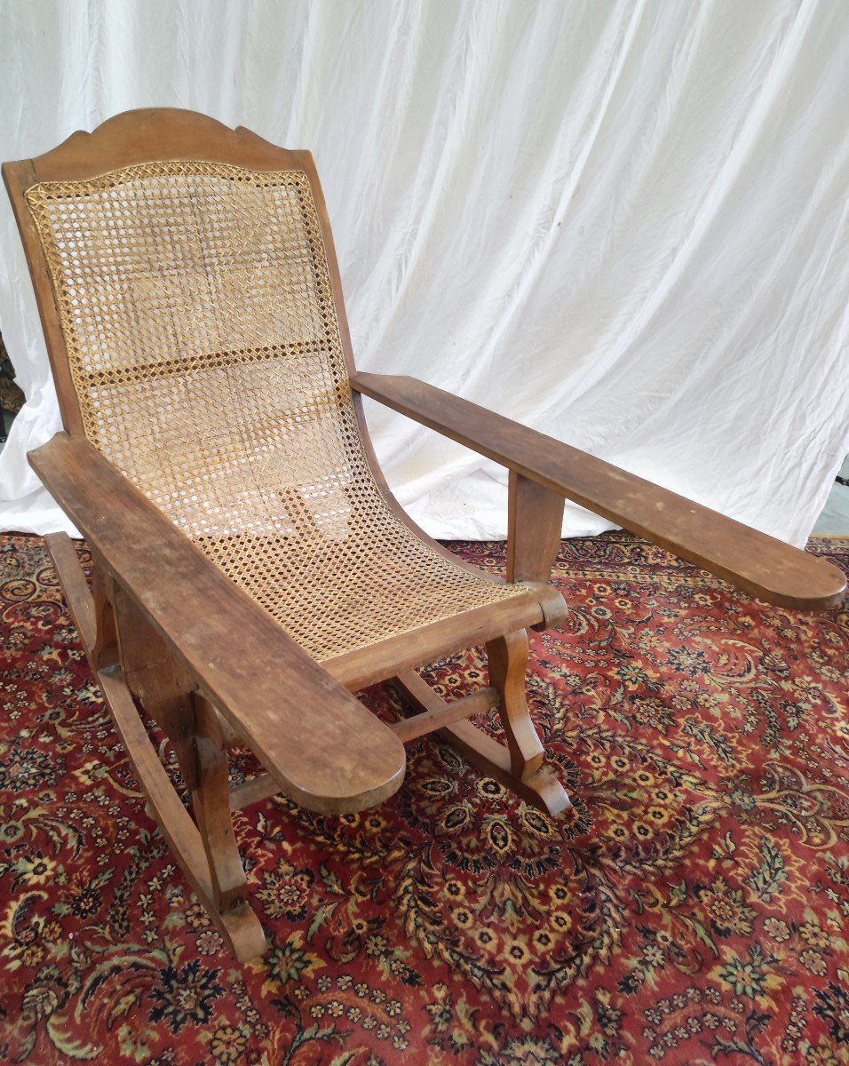 Rocking Chair Said From Planters Late Nineteenth
