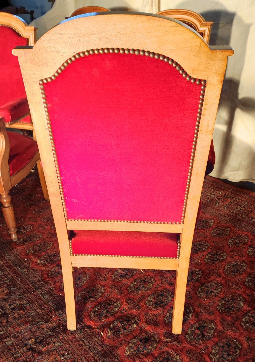 série de 6 Fauteuils  époque Directoire-photo-4