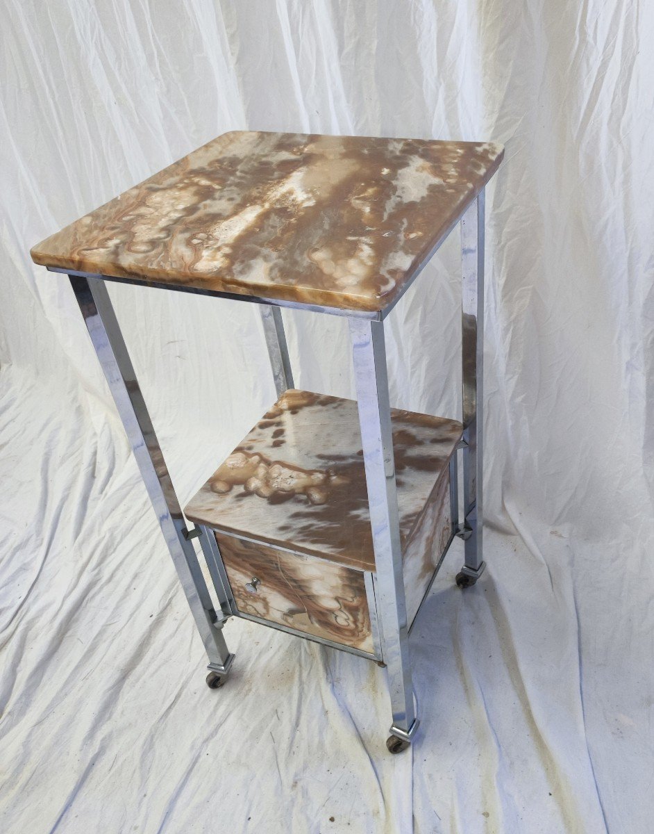 Marble Bedside Table-photo-2