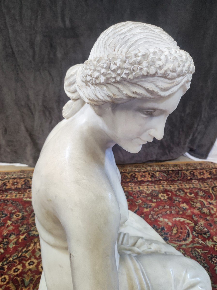 Carrara White Marble Sculpture-photo-4