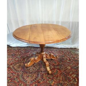 Louis-philippe 19th Century Pedestal Table