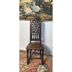 19 Century Negothic Chair 