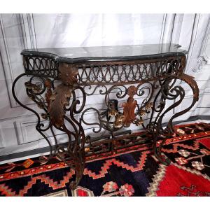 Console En Fer Forgé