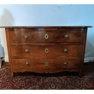 Louis XIV Crossbow Commode In Fruitwood Eighteenth