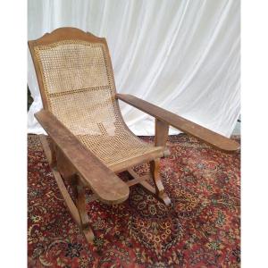 fauteuil planteur colonial  19 éme siècle