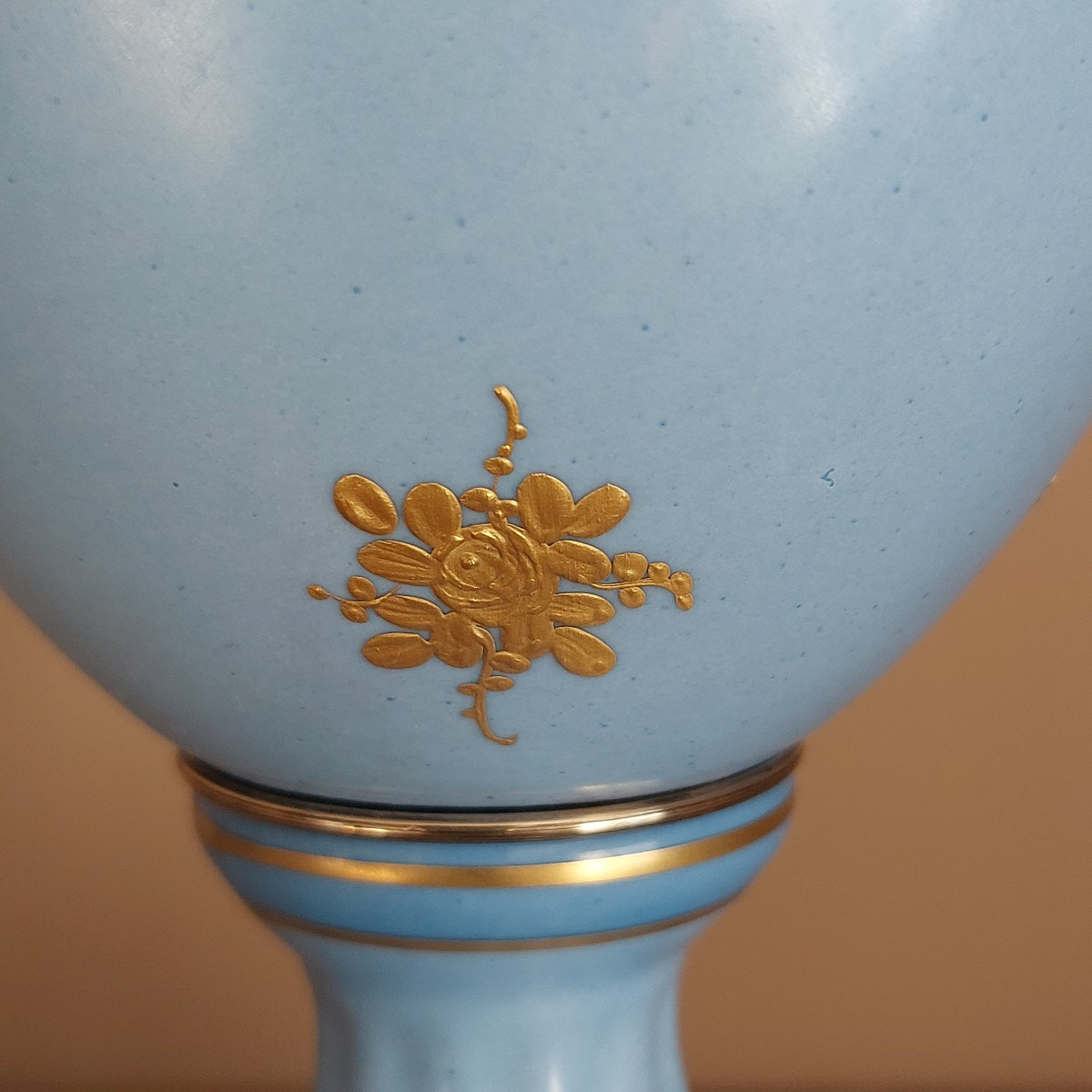 Louis XVI Style Paris Porcelain Lamp -photo-3