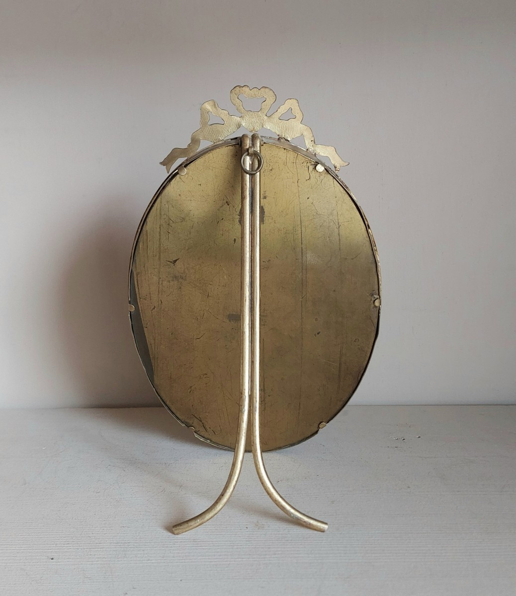 Louis XVI Style Oval Photo Frame -photo-3