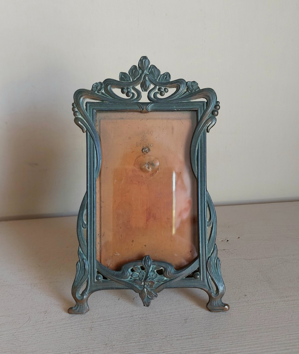 Cadre Porte Photo Art Nouveau 