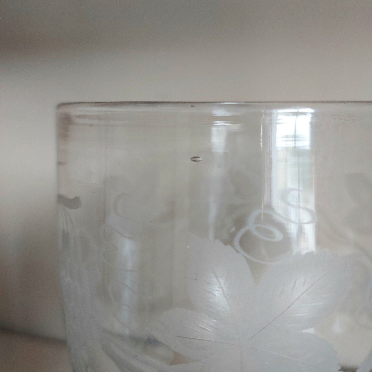 Large 19th Century Wedding Glass -photo-1