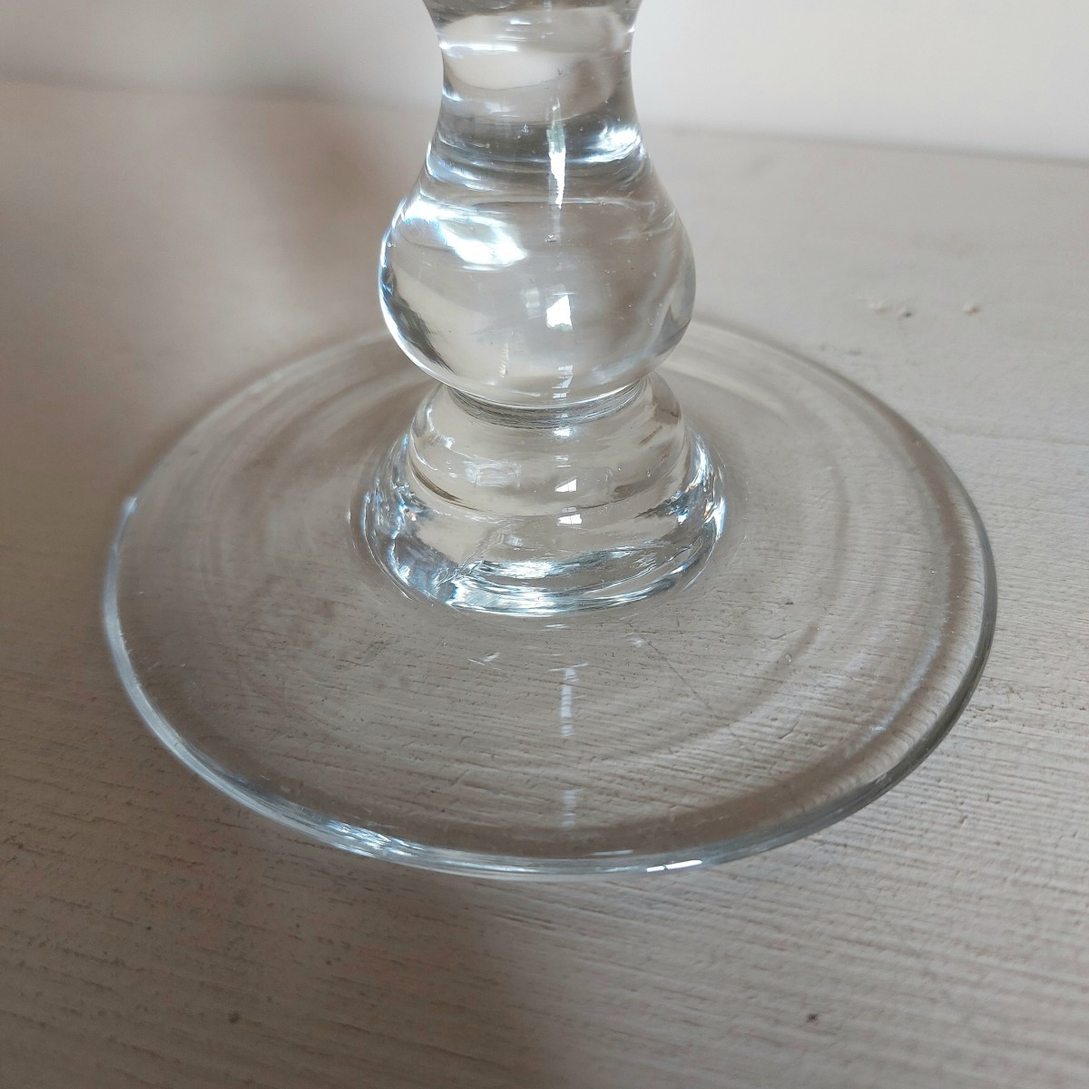 Large 19th Century Wedding Glass -photo-4