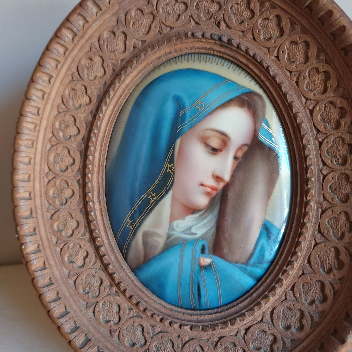 Cadre religieux  " mater dolorosa "-photo-4