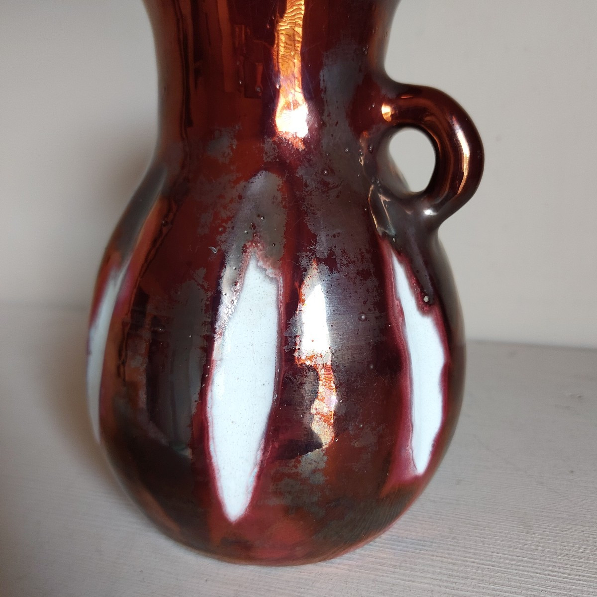 Vase vers 1960 par Arlette Roux à Juan les Pins-photo-7