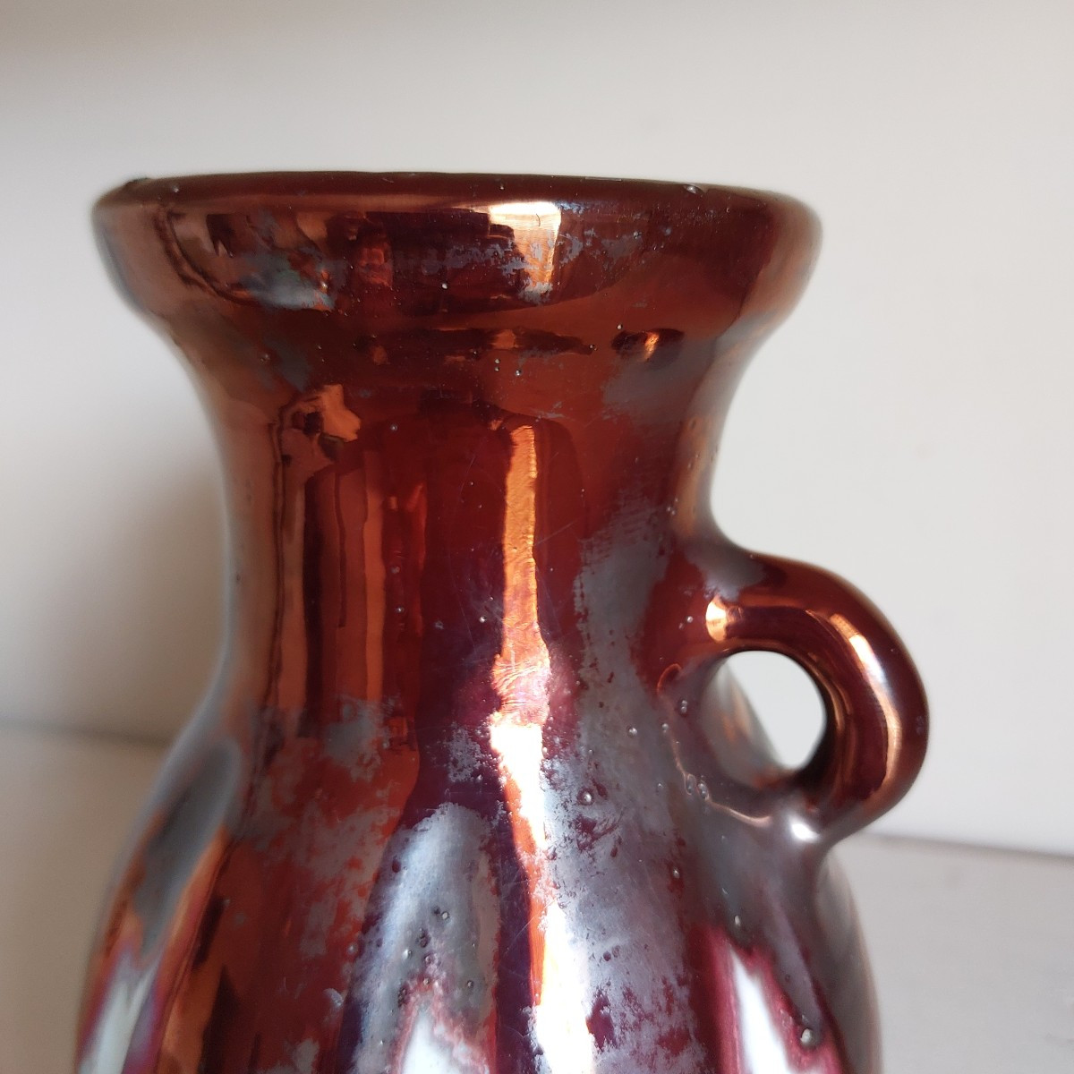 Vase vers 1960 par Arlette Roux à Juan les Pins-photo-8