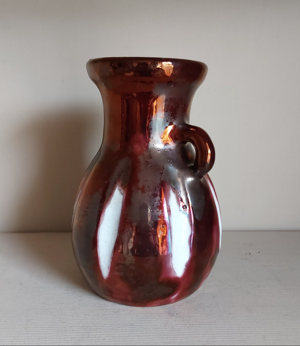 Vase vers 1960 par Arlette Roux à Juan les Pins