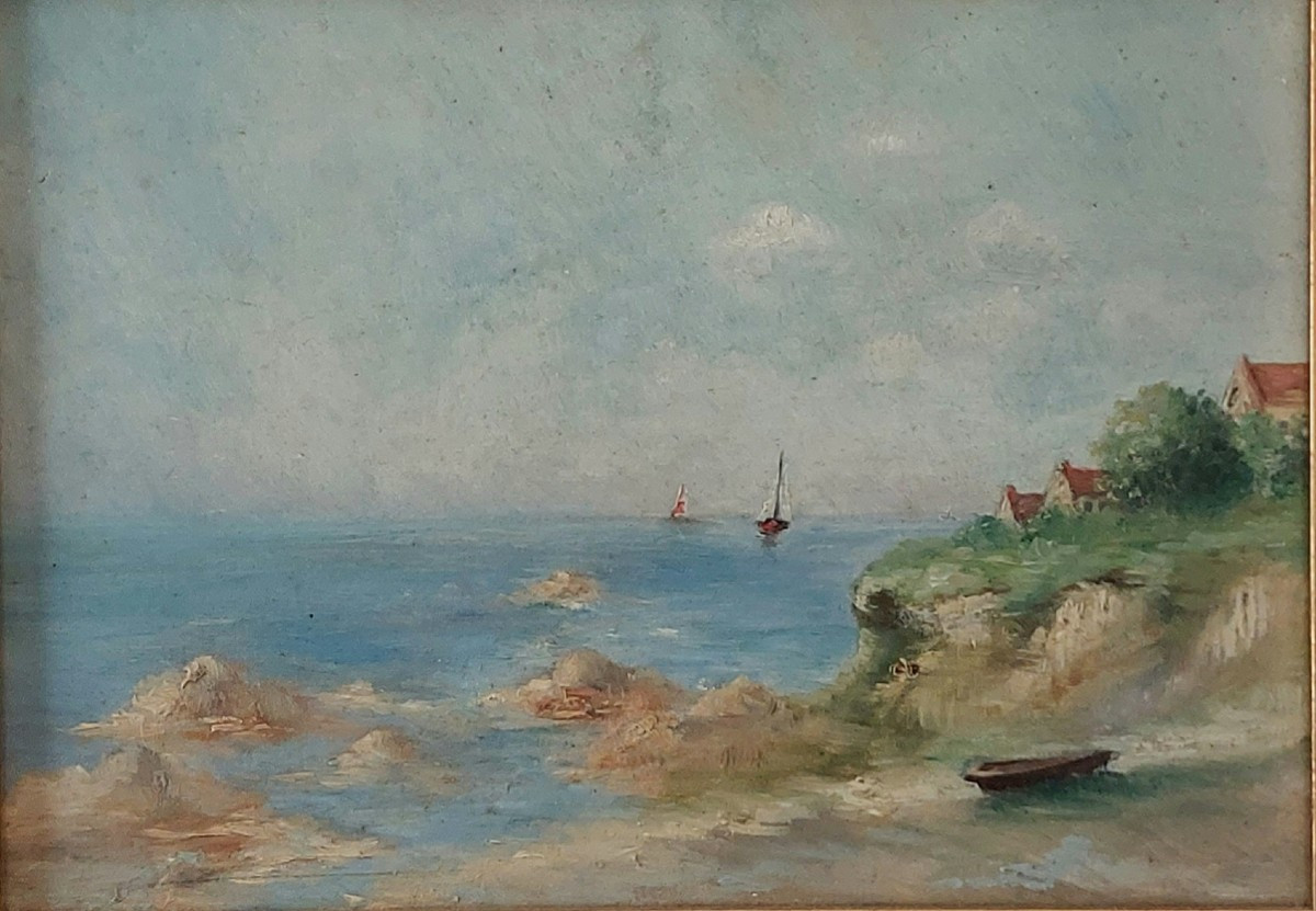 Paysage marine,  bord de mer Bretagne