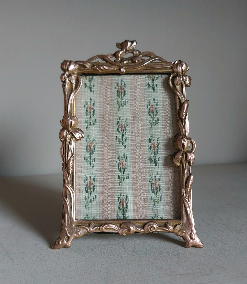 Cadre porte photo d'époque Art Nouveau 