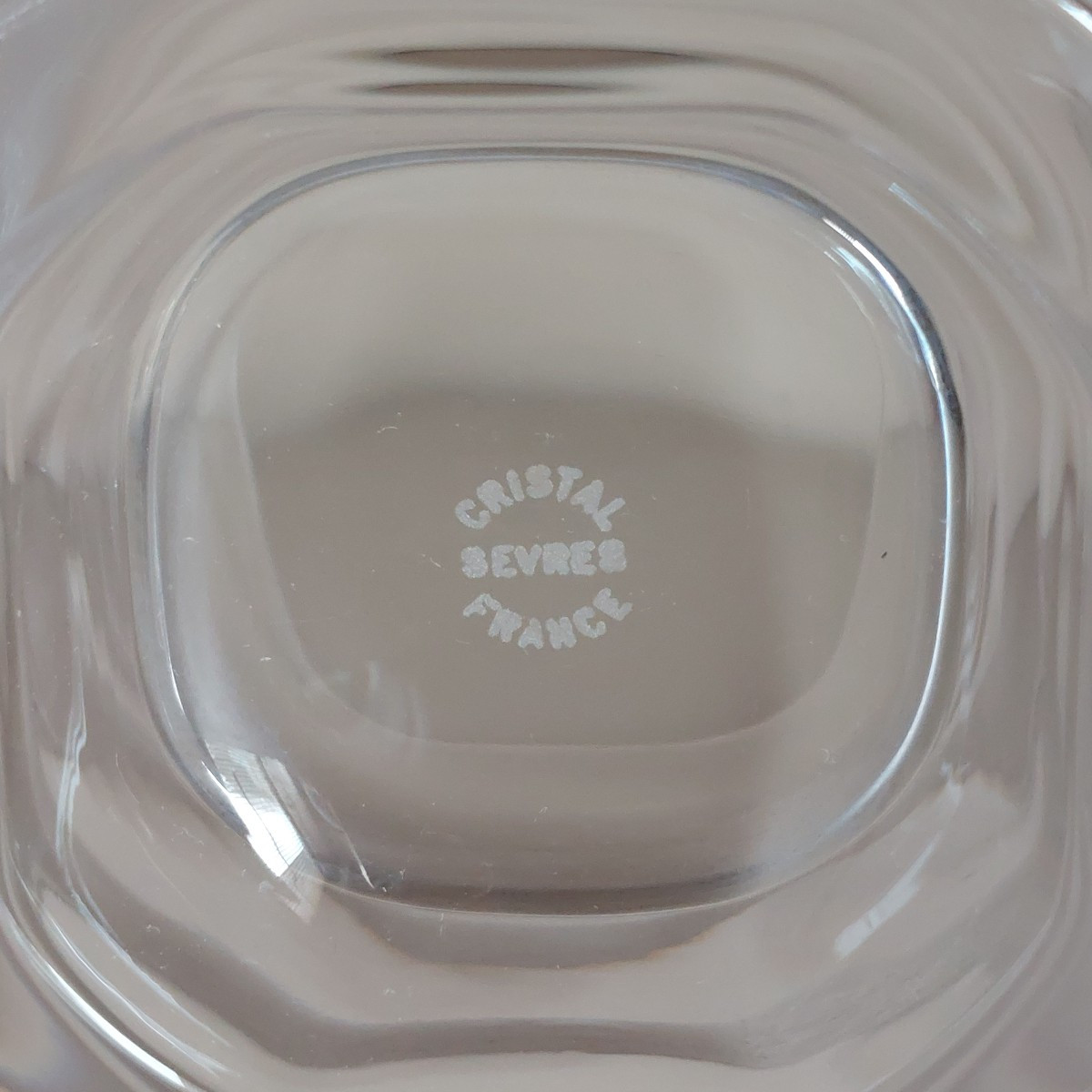 4 Sèvres Crystal Whisky Glasses -photo-4