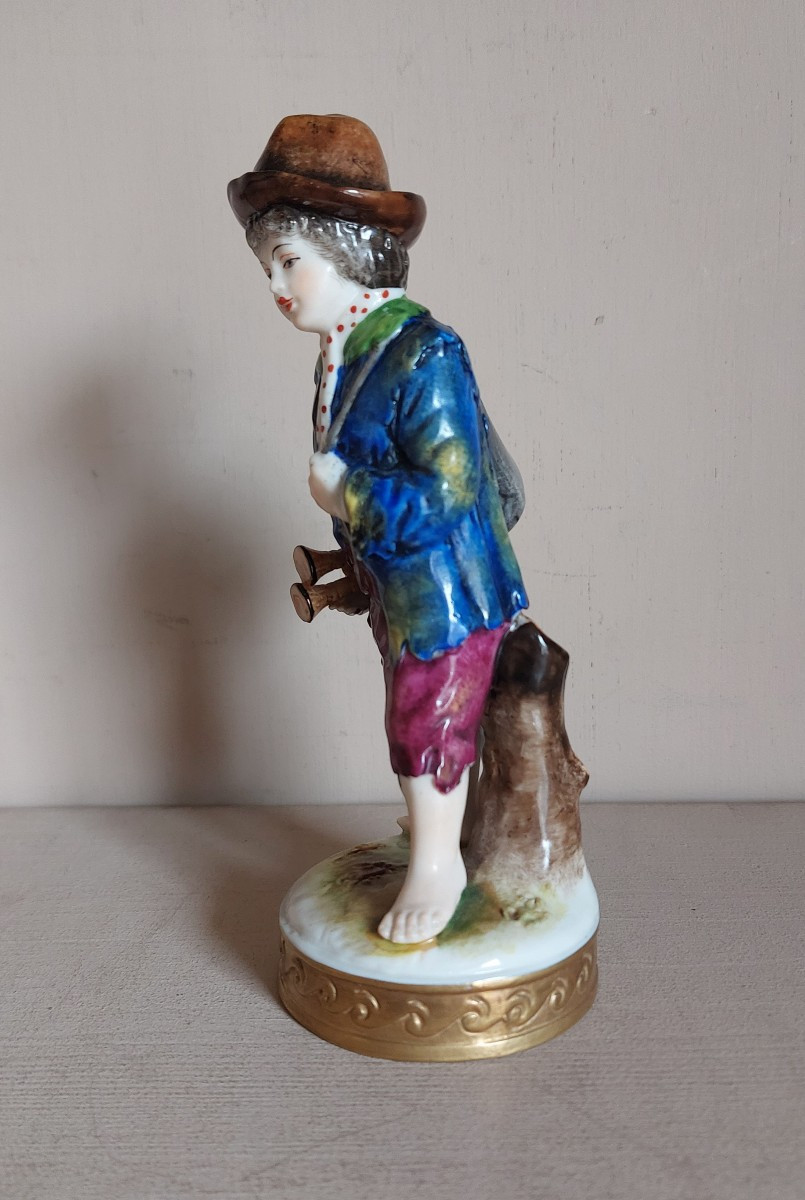 19th Century Volkstedt Porcelain Figure -photo-4