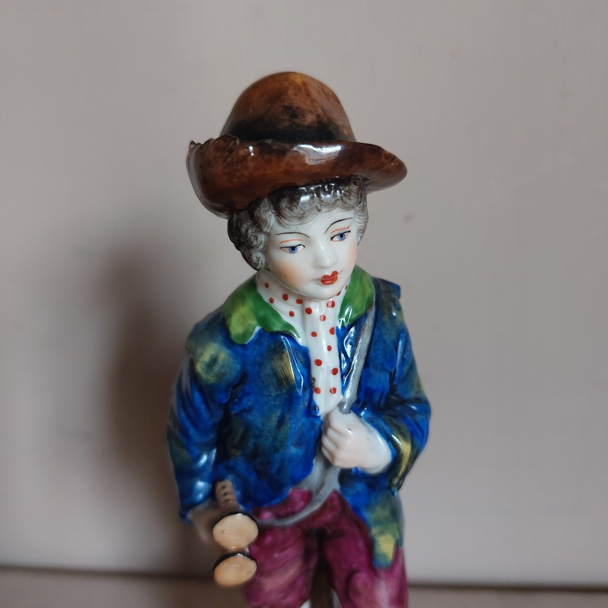 19th Century Volkstedt Porcelain Figure -photo-1