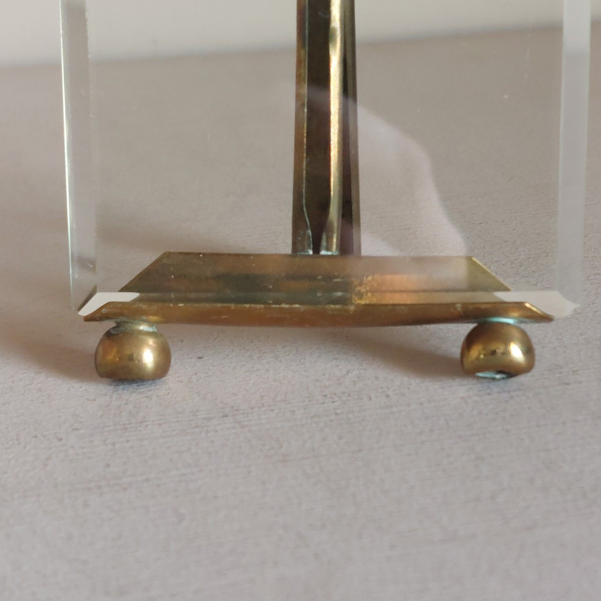 Cadre porte photo à verre biseauté -photo-1