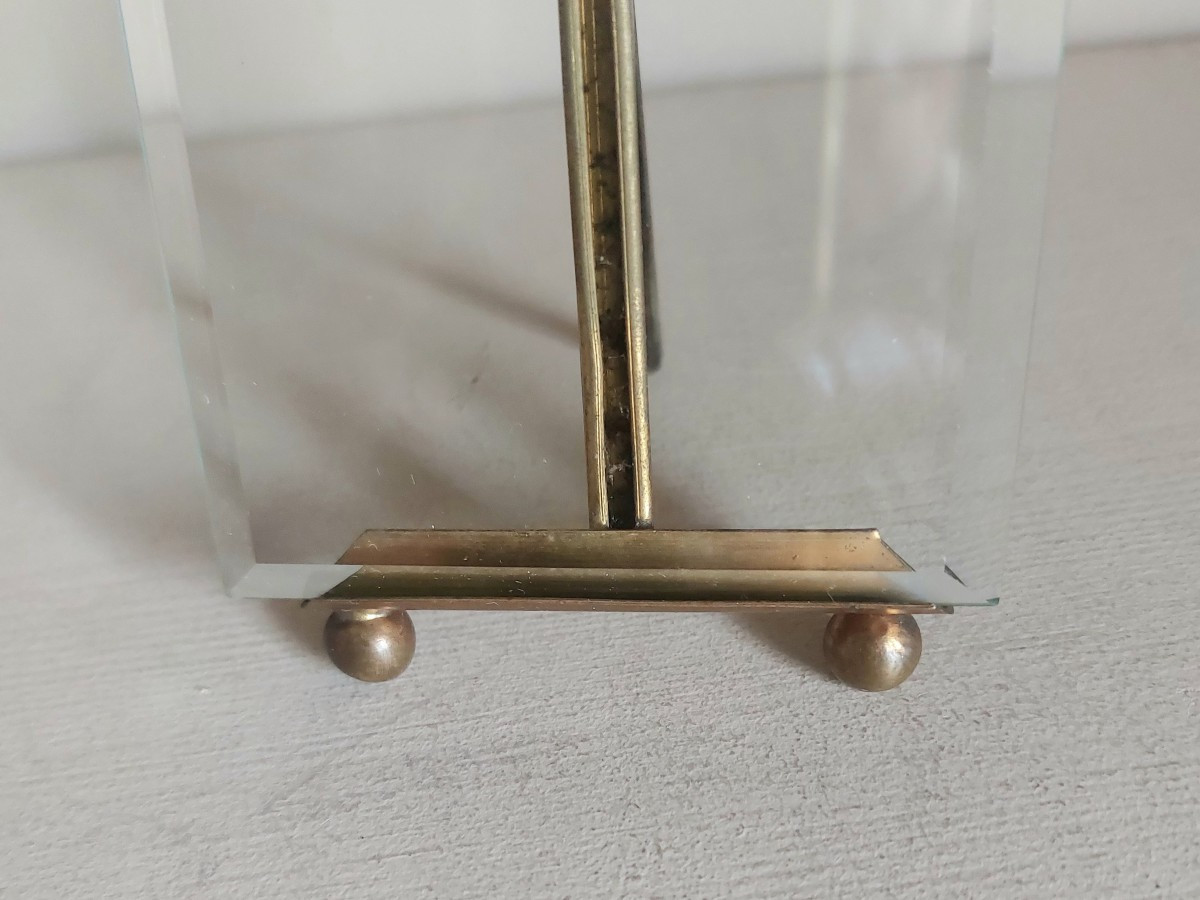 Door Frame With Beveled Glass, Late 19th Century-photo-1