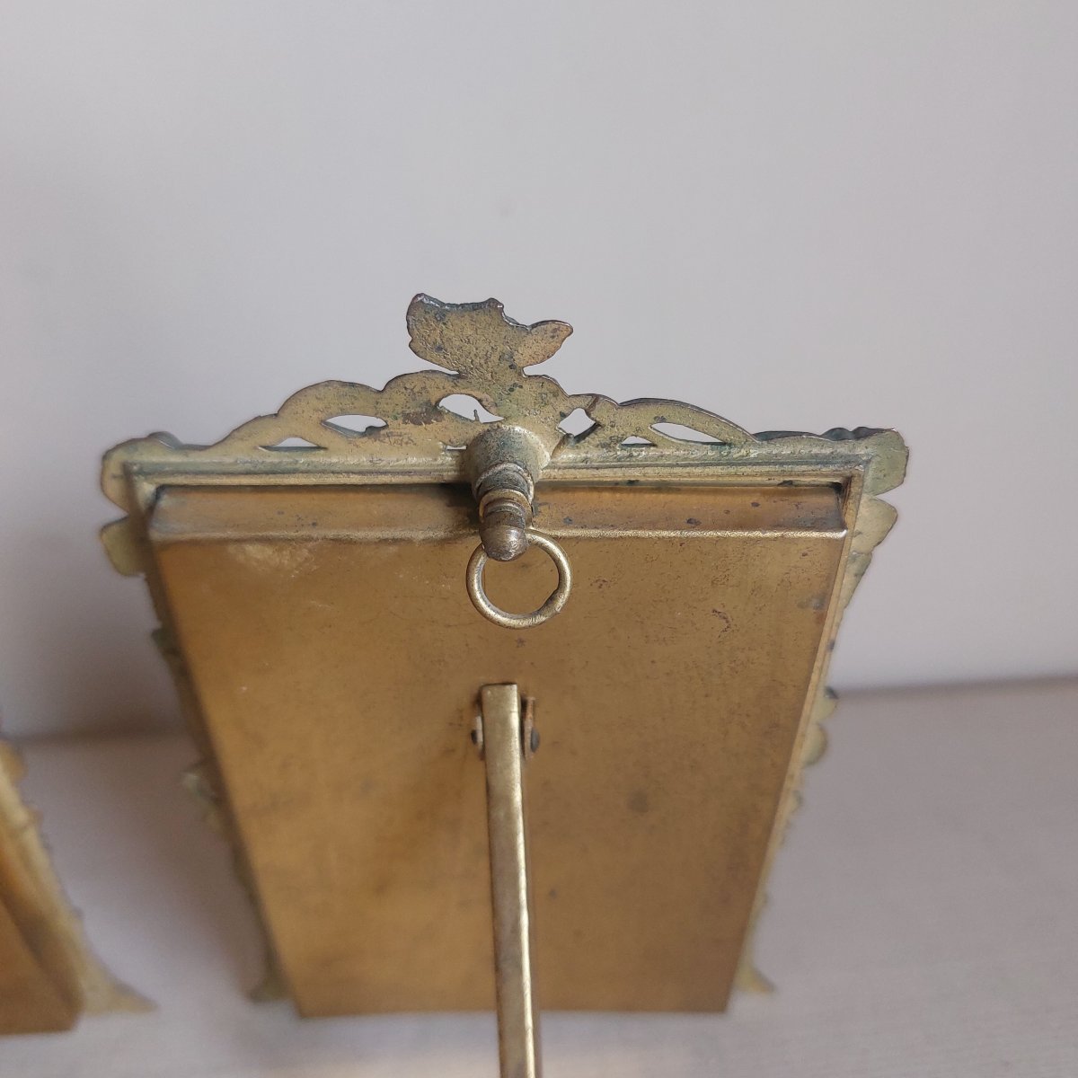 Paire de cadres photos Art Nouveau -photo-2