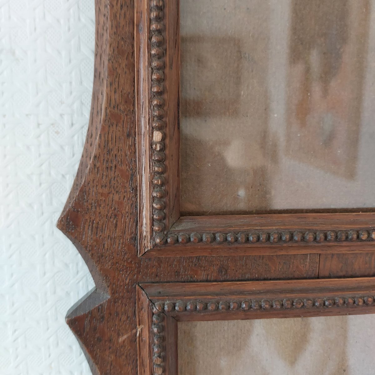 Large Oak Frame From The Late 19th Century -photo-3