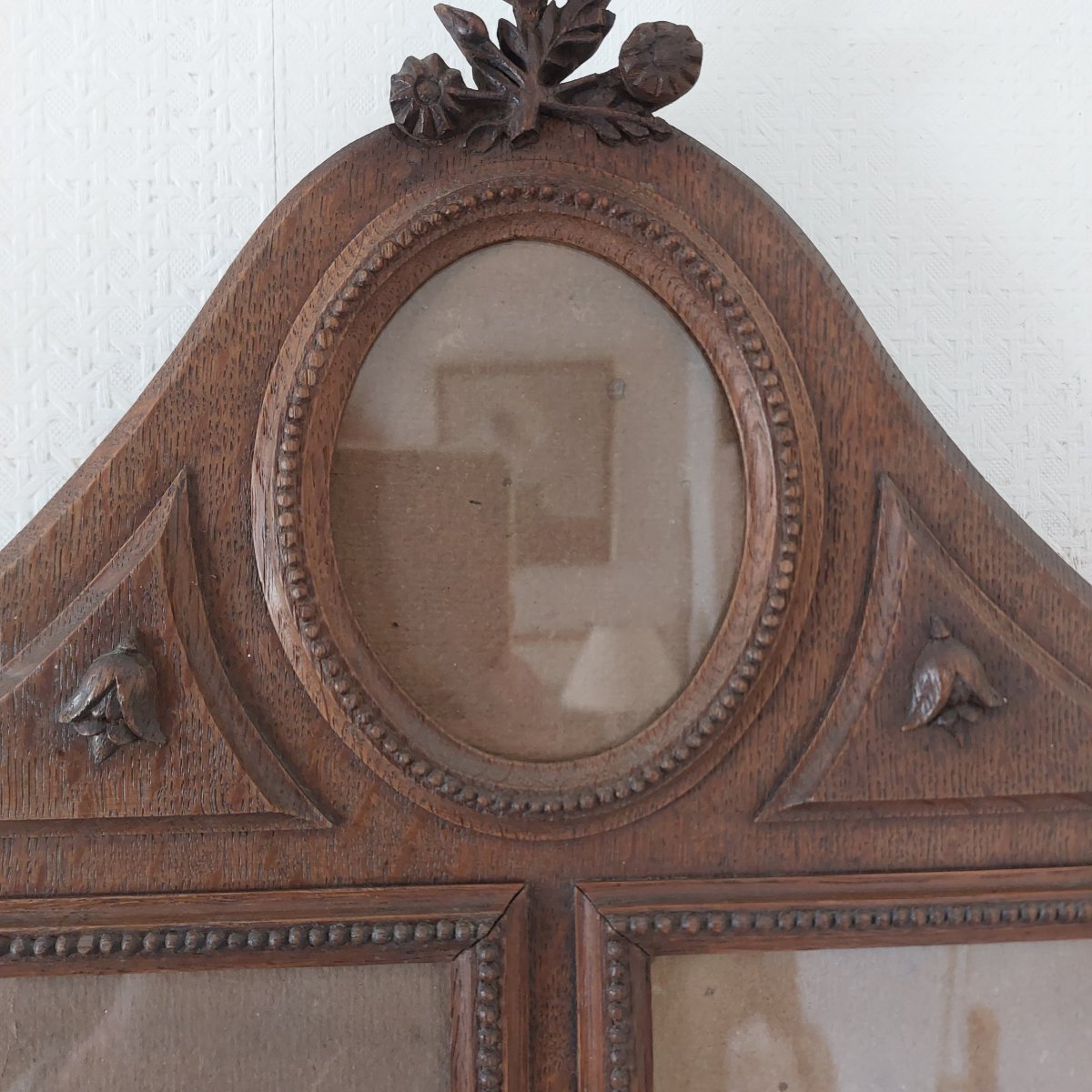 Large Oak Frame From The Late 19th Century -photo-3