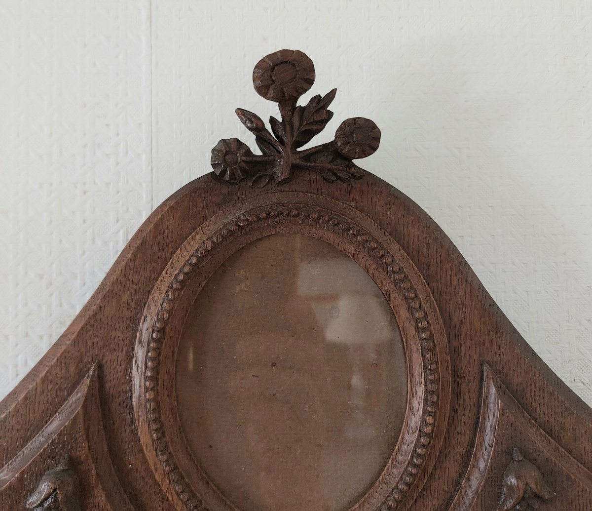 Large Oak Frame From The Late 19th Century -photo-4