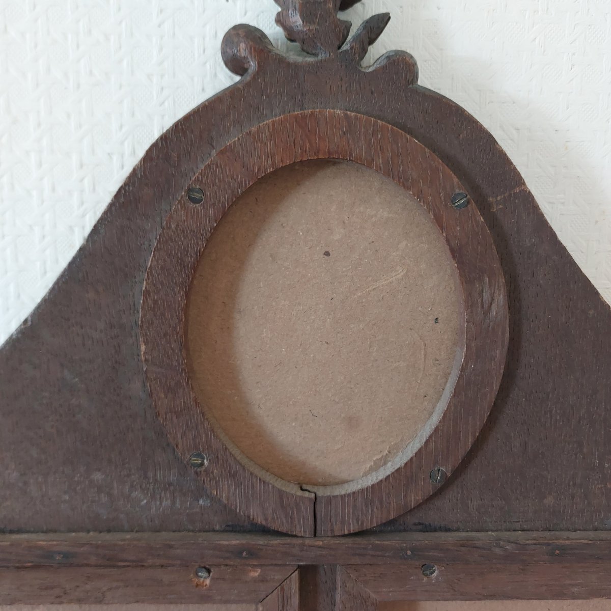 Large Oak Frame From The Late 19th Century -photo-5