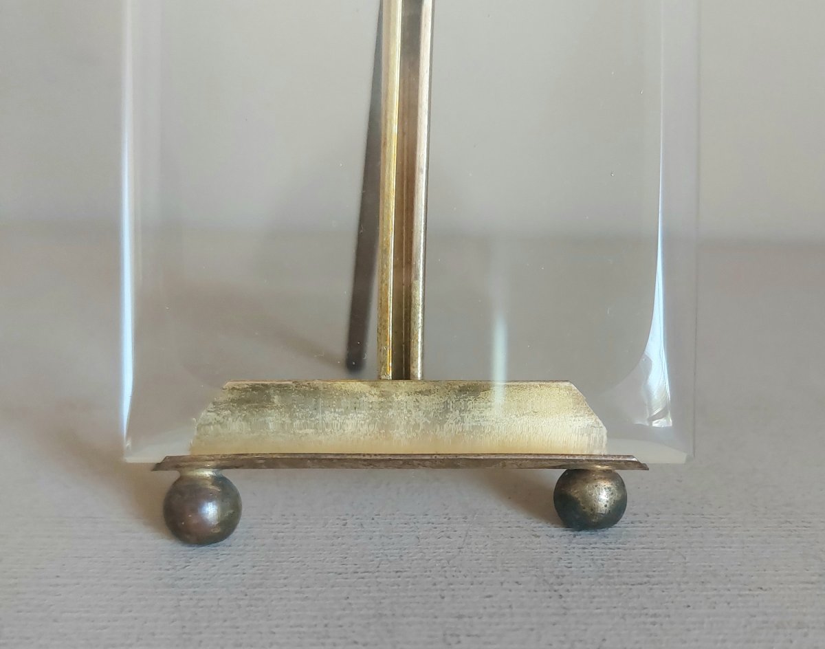 Cadre porte photo en bronze doré -photo-1